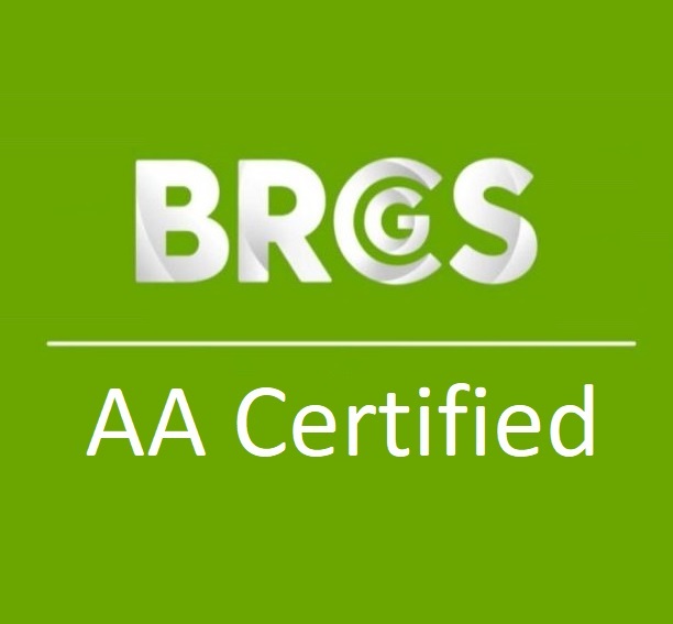 BRCGS AA Grade